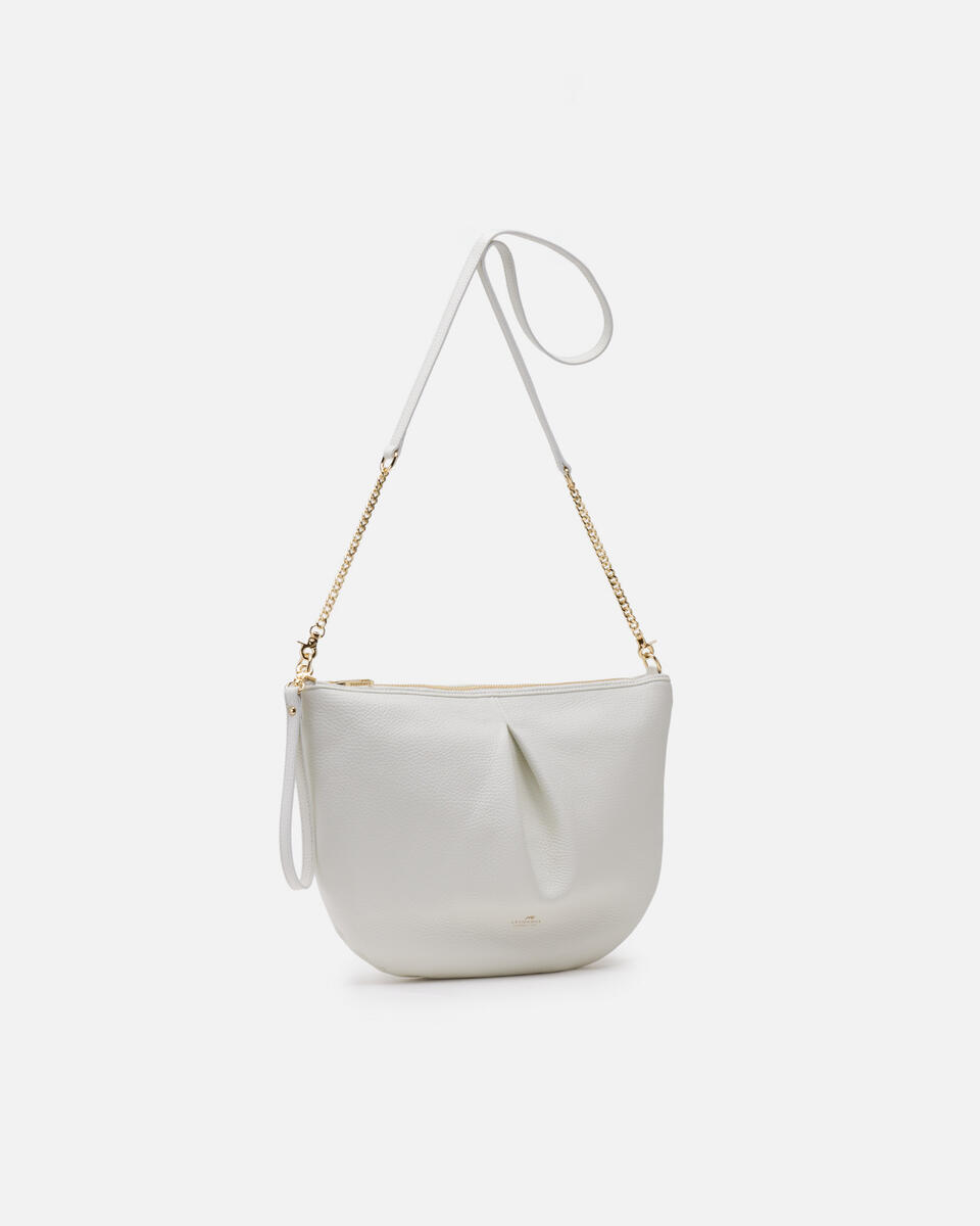 MAXI POUCH Weiss  - Tasche - Special Price - Cuoieria Fiorentina
