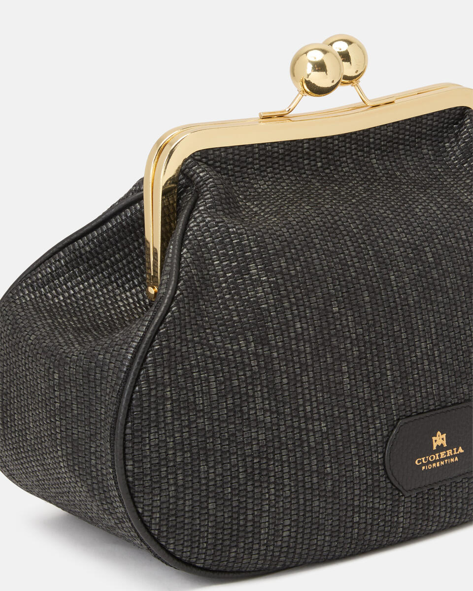 CLUTCH Schwarz  - Handtaschen - Damen Taschen - Tasche - Cuoieria Fiorentina
