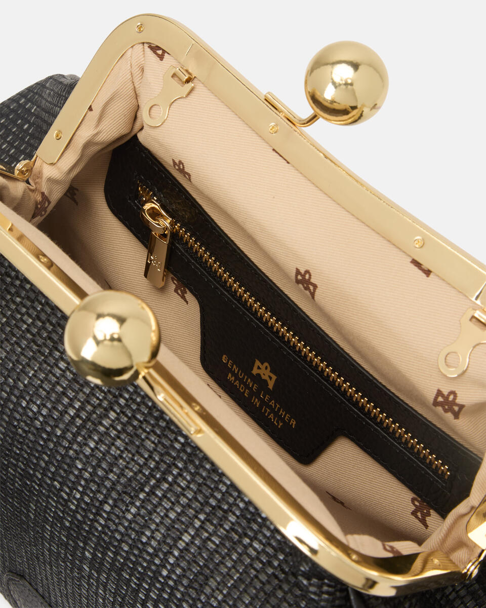 CLUTCH Schwarz  - Handtaschen - Damen Taschen - Tasche - Cuoieria Fiorentina