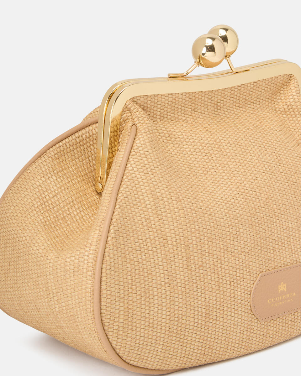 CLUTCH Nude  - Handtaschen - Damen Taschen - Tasche - Cuoieria Fiorentina