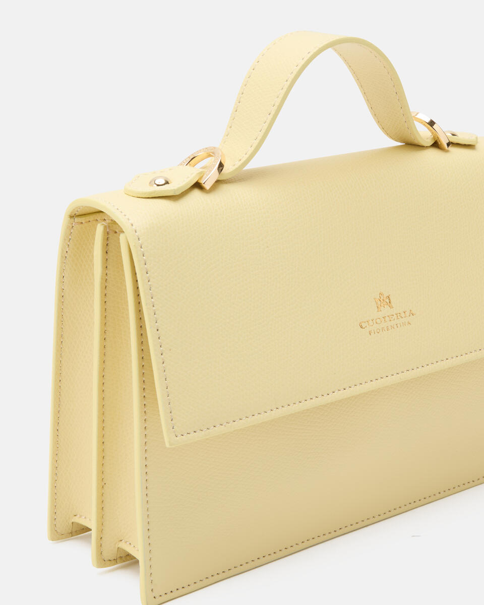 KLEINE FLAP BAG Butter  - Cuoieria Fiorentina