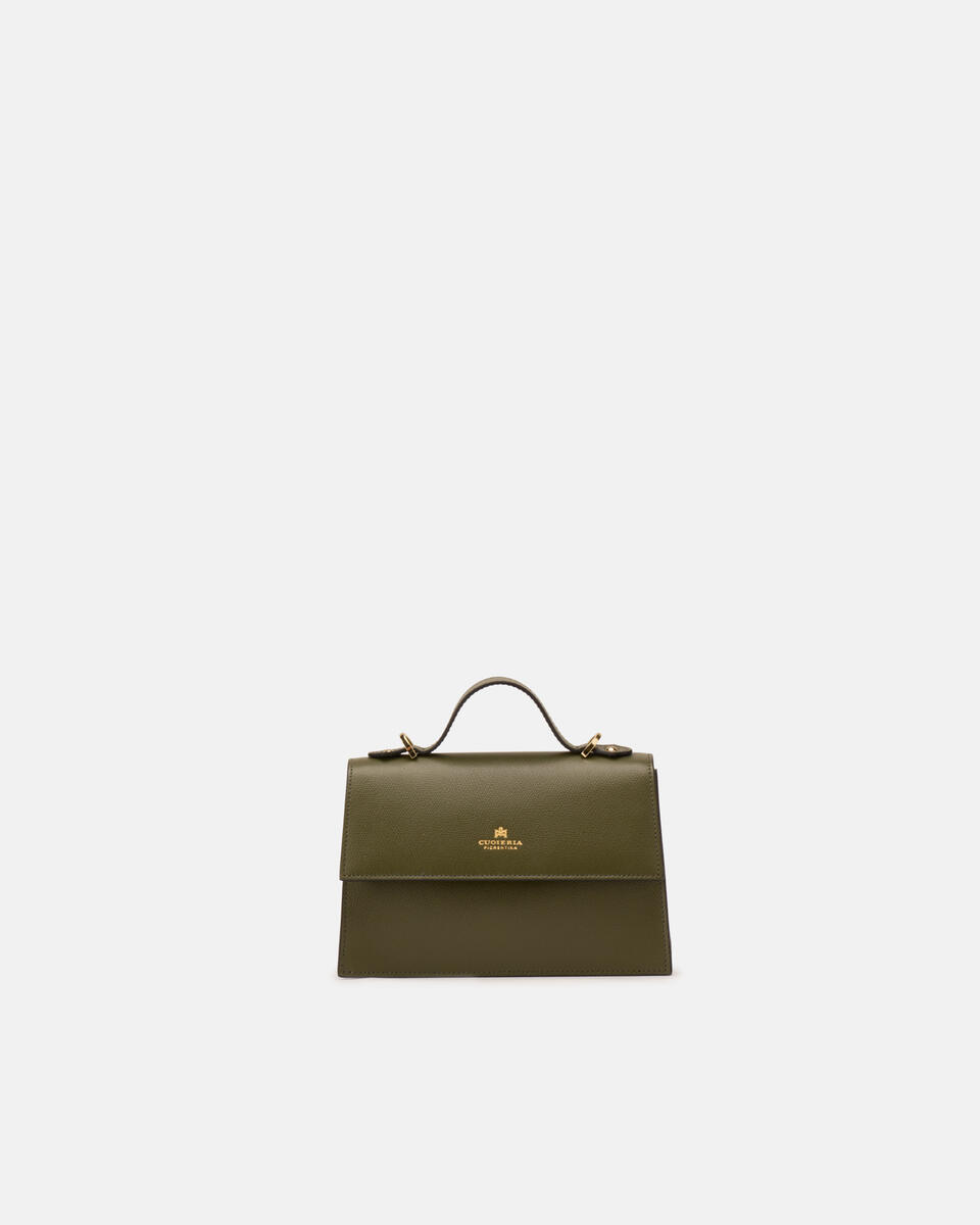 KLEINE FLAP BAG MilitÄr  - Cuoieria Fiorentina