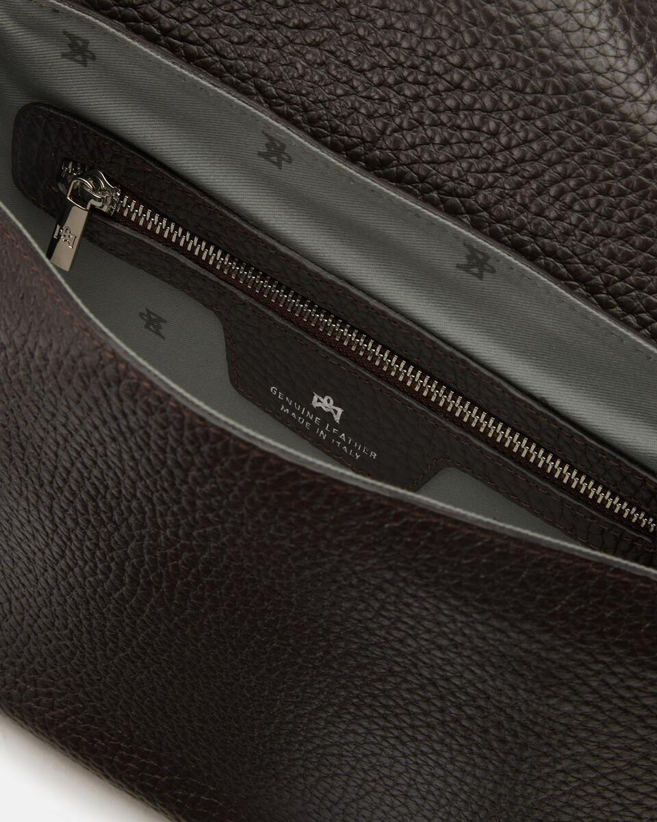 MESSENGER Dunkelbraun  - Schultergut - Herren Taschen - Tasche - Cuoieria Fiorentina