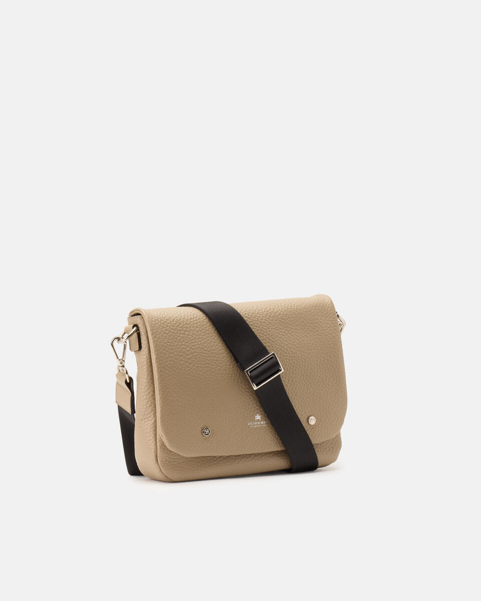 MESSENGER Taupe  - Schultergut - Herren Taschen - Tasche - Cuoieria Fiorentina