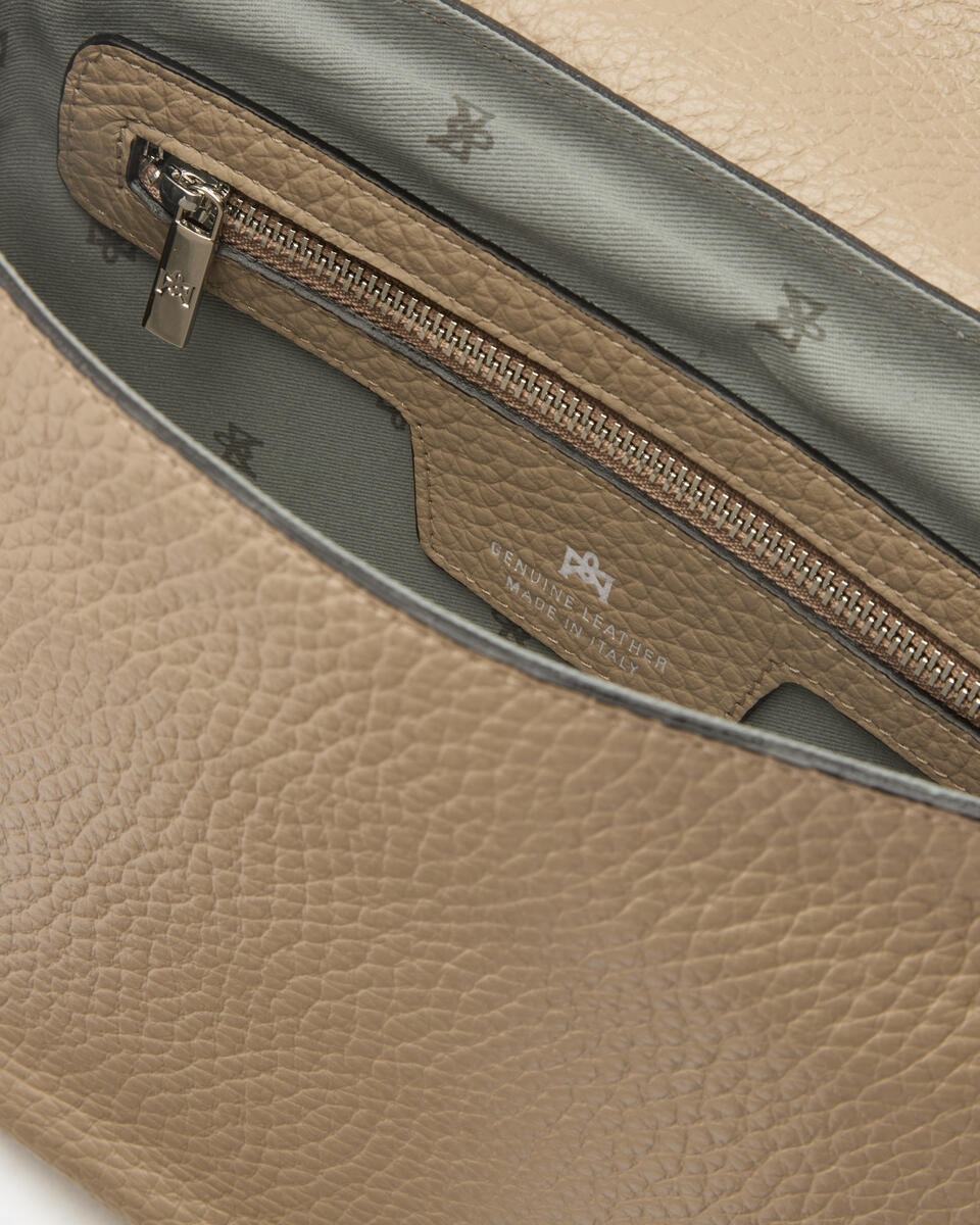 MESSENGER Taupe  - Schultergut - Herren Taschen - Tasche - Cuoieria Fiorentina