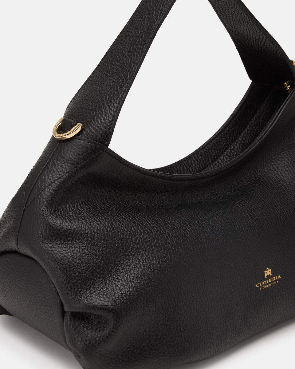GROSSE FLAP BAG Schwarz  - Cuoieria Fiorentina