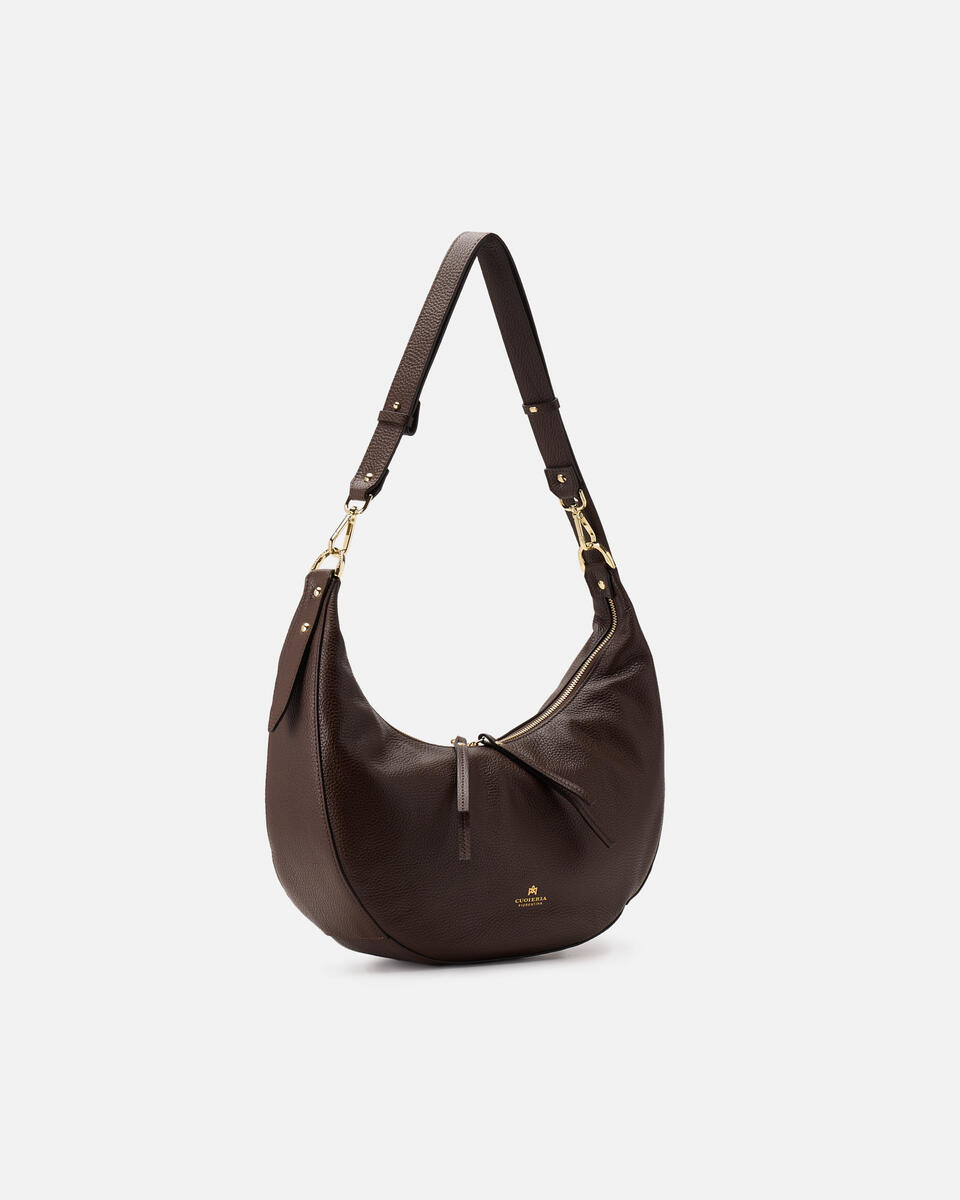 SCHULTERTASCHE Schokolade  - Schultertaschen - Damen Taschen - Tasche - Cuoieria Fiorentina