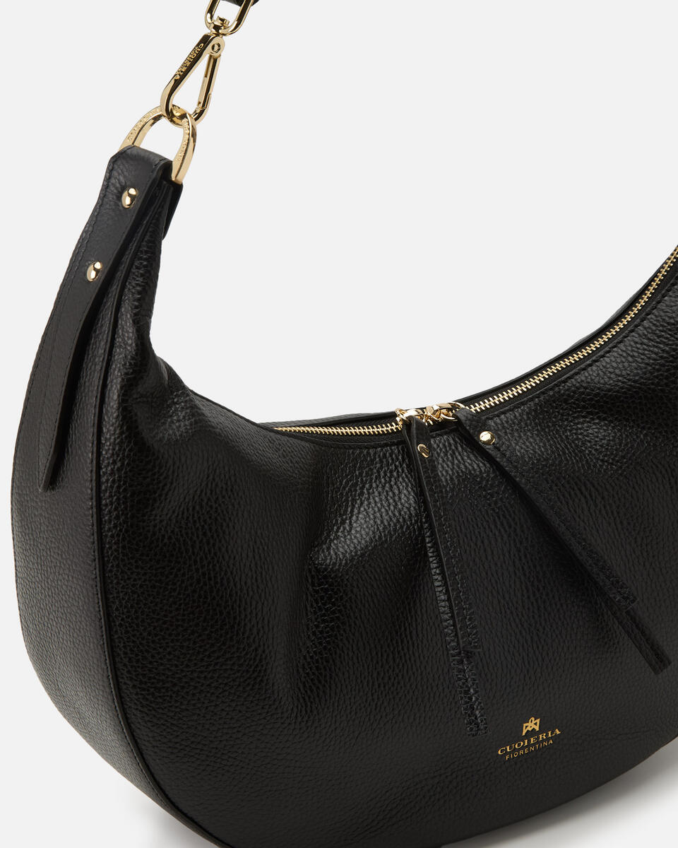 SCHULTERTASCHE Schwarz  - Schultertaschen - Damen Taschen - Tasche - Cuoieria Fiorentina
