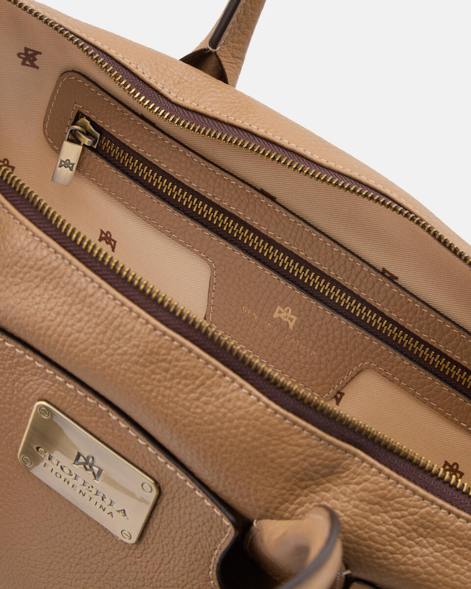 bassethound Desert  - Einkauftasche - Damen Taschen - Tasche - Cuoieria Fiorentina