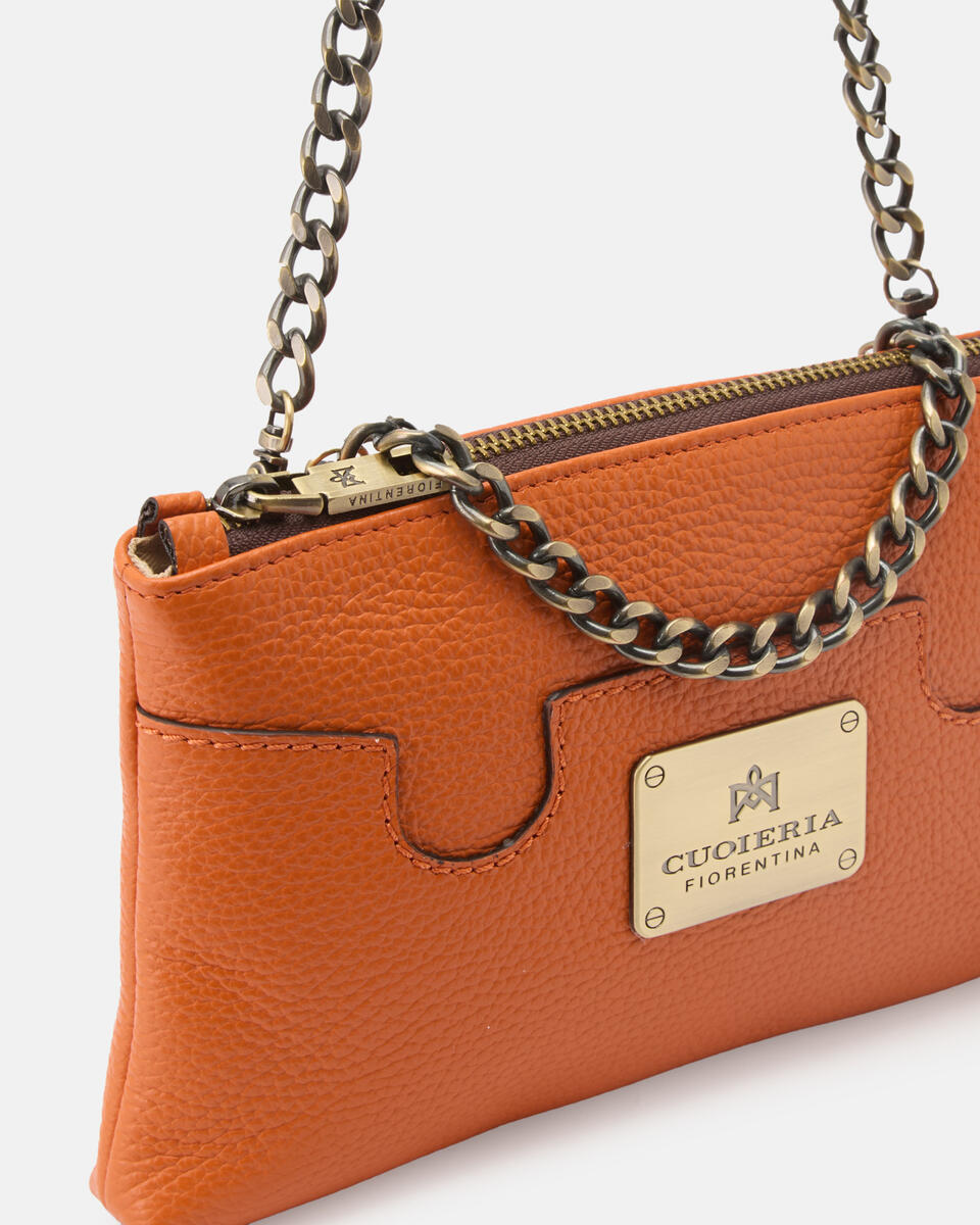 BELT BAG Orange  - Mini Bags - Damen Taschen - Tasche - Cuoieria Fiorentina