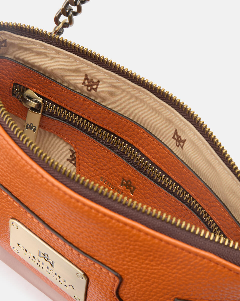 BELT BAG Orange  - Mini Bags - Damen Taschen - Tasche - Cuoieria Fiorentina