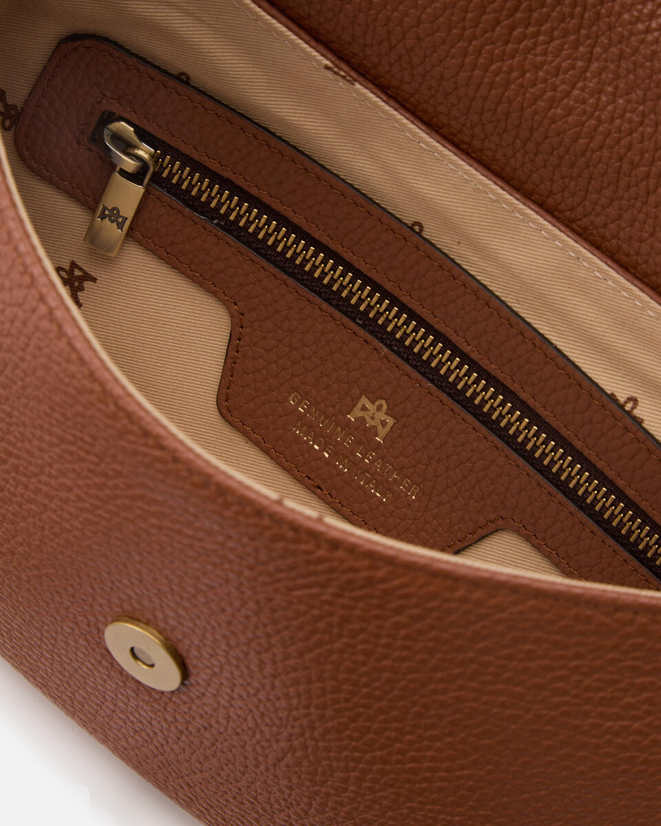 FLAP BAG Karamell  - Cuoieria Fiorentina