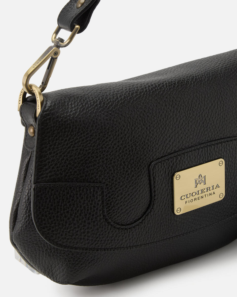 FLAP BAG Schwarz  - Cuoieria Fiorentina