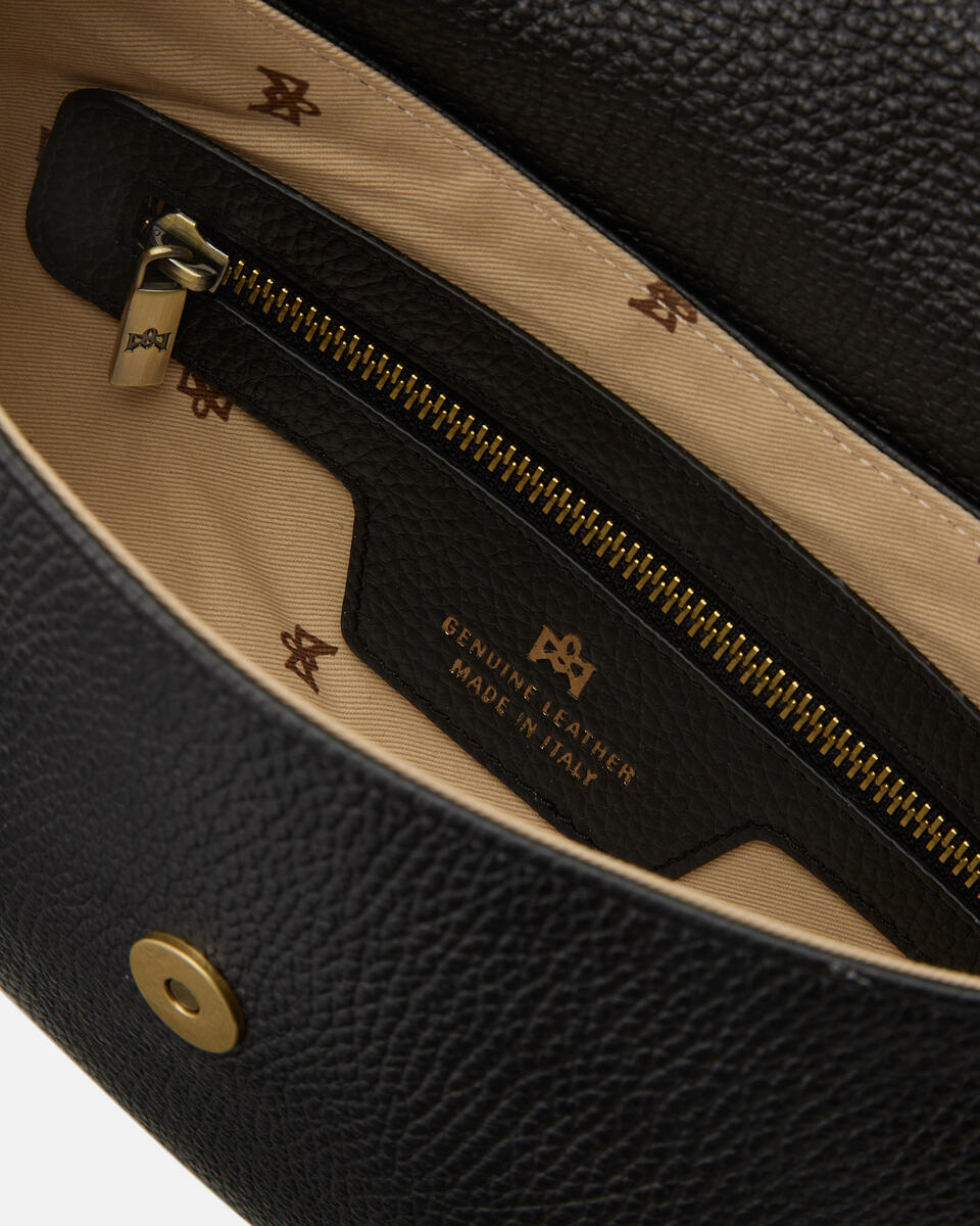FLAP BAG Schwarz  - Cuoieria Fiorentina