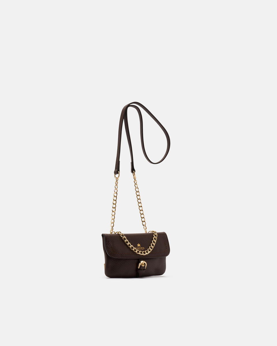 BELT BAG Schokolade  - Mini Bags - Damen Taschen - Tasche - Cuoieria Fiorentina