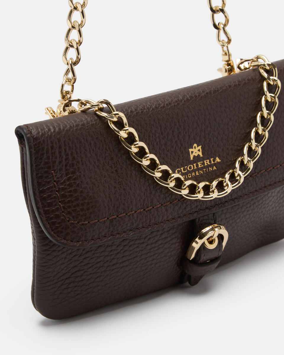 BELT BAG Schokolade  - Mini Bags - Damen Taschen - Tasche - Cuoieria Fiorentina