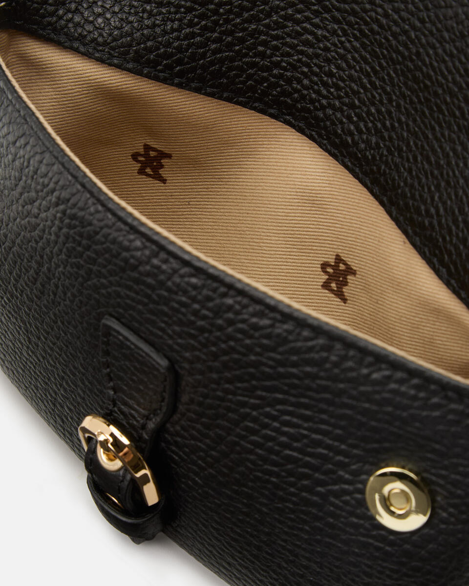 BELT BAG Schwarz  - Mini Bags - Damen Taschen - Tasche - Cuoieria Fiorentina