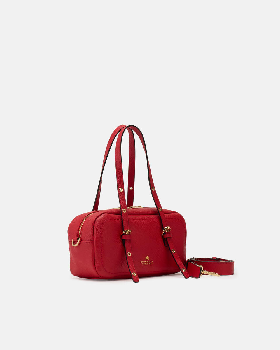 DUFFLE BAG Tomato  - Schultertaschen - Damen Taschen - Tasche - Cuoieria Fiorentina