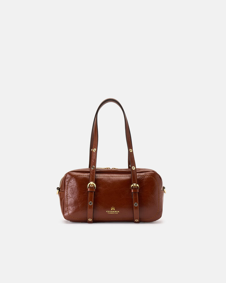 DUFFLE Karamell  - Schultertaschen - Damen Taschen - Tasche - Cuoieria Fiorentina