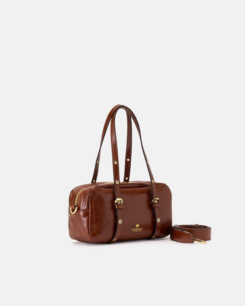 DUFFLE Karamell  - Schultertaschen - Damen Taschen - Tasche - Cuoieria Fiorentina