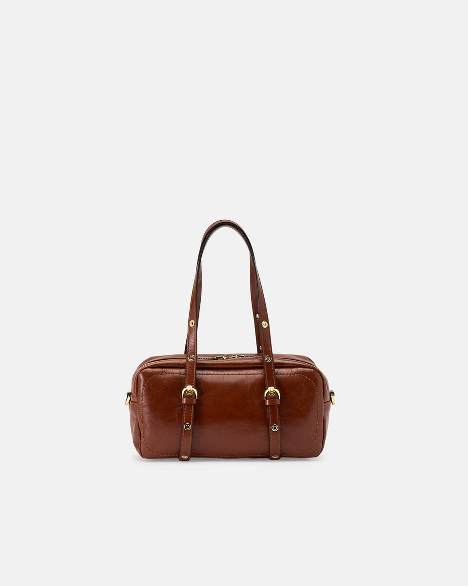 DUFFLE Karamell  - Schultertaschen - Damen Taschen - Tasche - Cuoieria Fiorentina