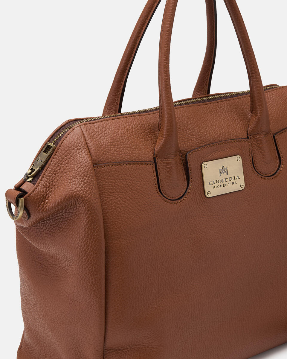 HANDTASCHE Karamell  - Cuoieria Fiorentina
