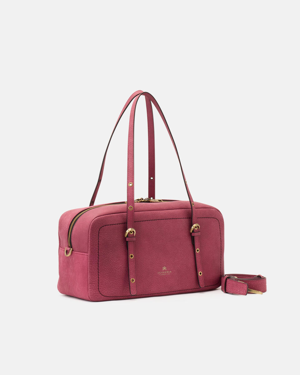 LARGE DUFFLE Ciclamino  - Schultertaschen - Damen Taschen - Tasche - Cuoieria Fiorentina
