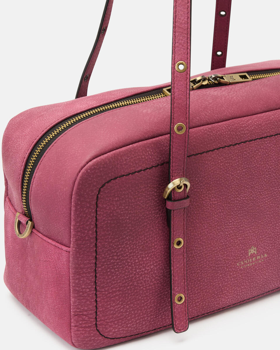LARGE DUFFLE Ciclamino  - Schultertaschen - Damen Taschen - Tasche - Cuoieria Fiorentina