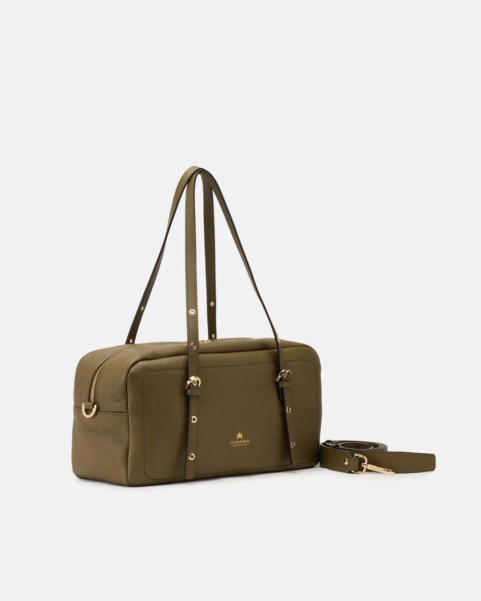 LARGE DUFFLE BAG Waldgrün  - Cuoieria Fiorentina