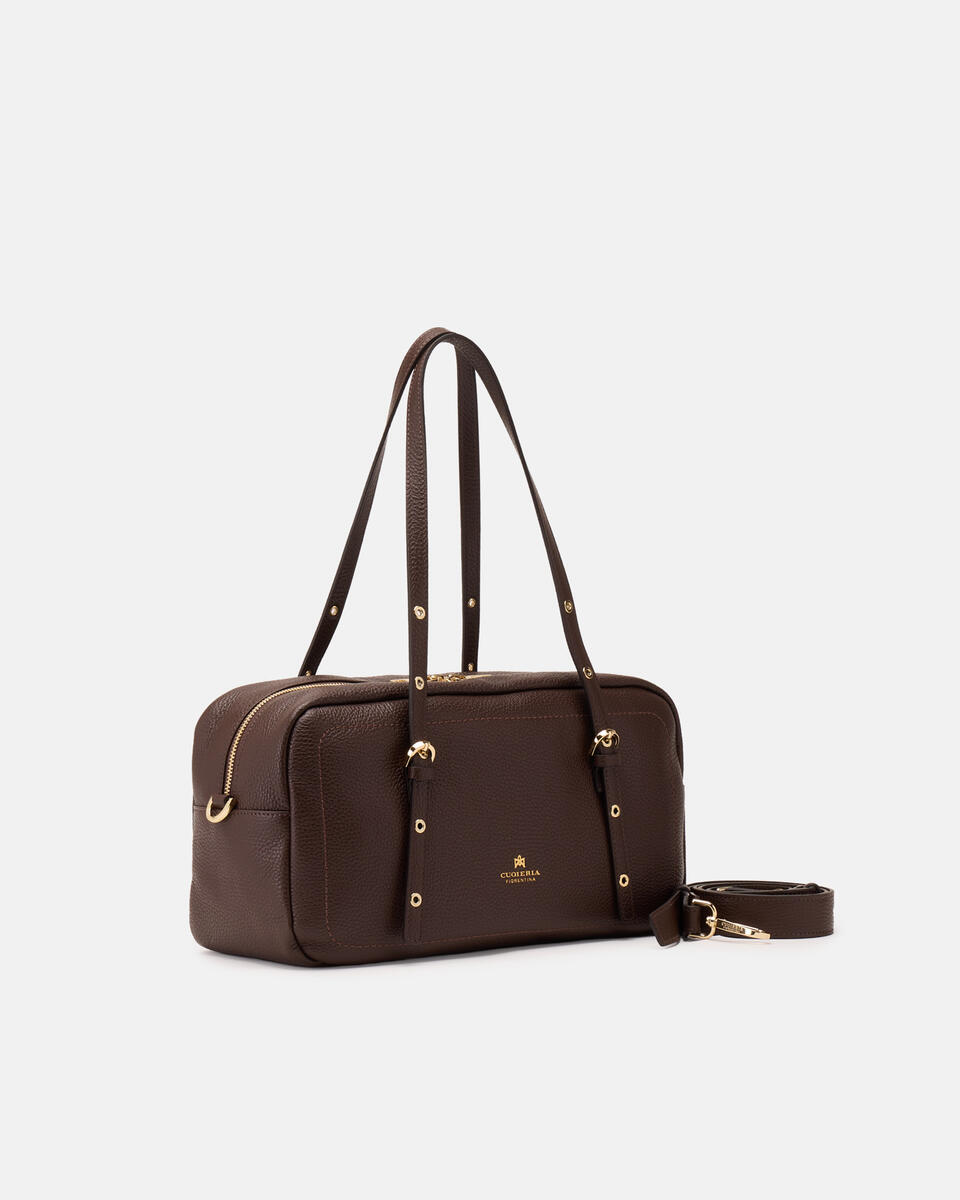 LARGE DUFFLE BAG Schokolade  - Cuoieria Fiorentina