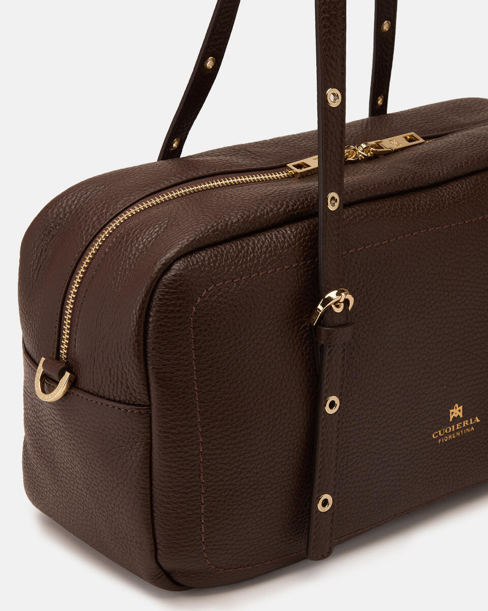 LARGE DUFFLE BAG Schokolade  - Cuoieria Fiorentina