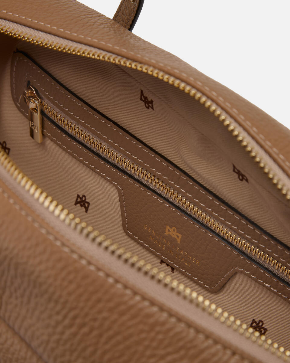 LARGE DUFFLE BAG Desert  - Schultertaschen - Damen Taschen - Tasche - Cuoieria Fiorentina