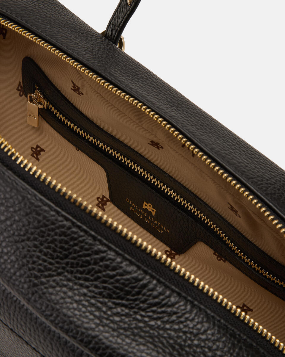 LARGE DUFFLE BAG Schwarz  - Cuoieria Fiorentina