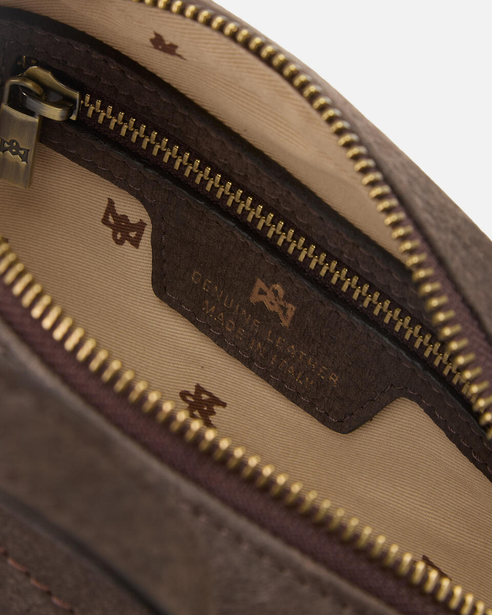 MINI DUFFLE BAG Schokolade  - Mini Bags - Damen Taschen - Tasche - Cuoieria Fiorentina