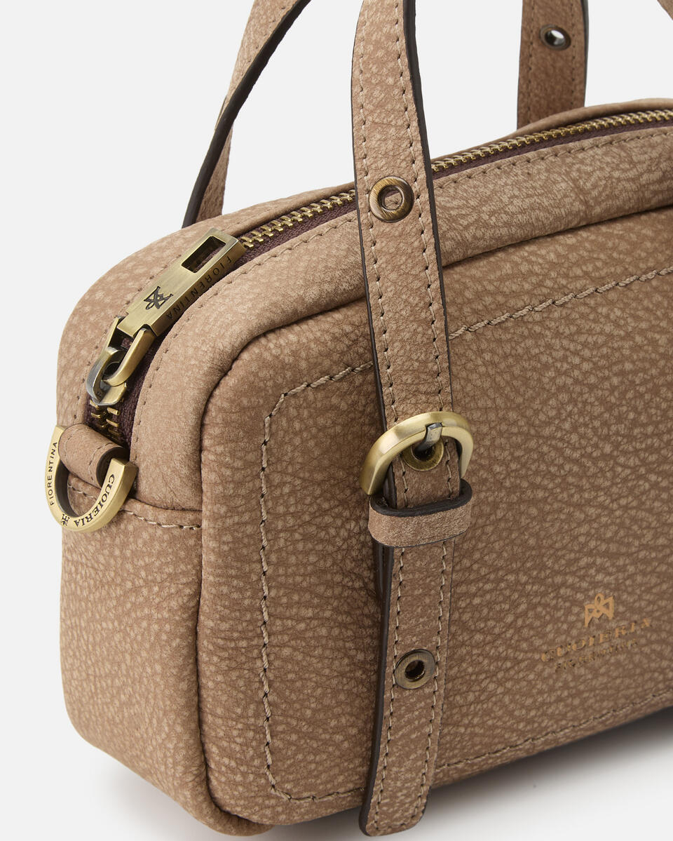 MINI DUFFLE BAG Desert  - Mini Bags - Damen Taschen - Tasche - Cuoieria Fiorentina