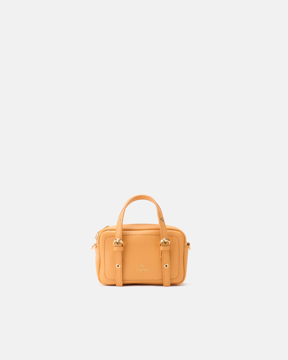 MINI DUFFLE BAG Apricot  - Mini Bags - Damen Taschen - Tasche - Cuoieria Fiorentina