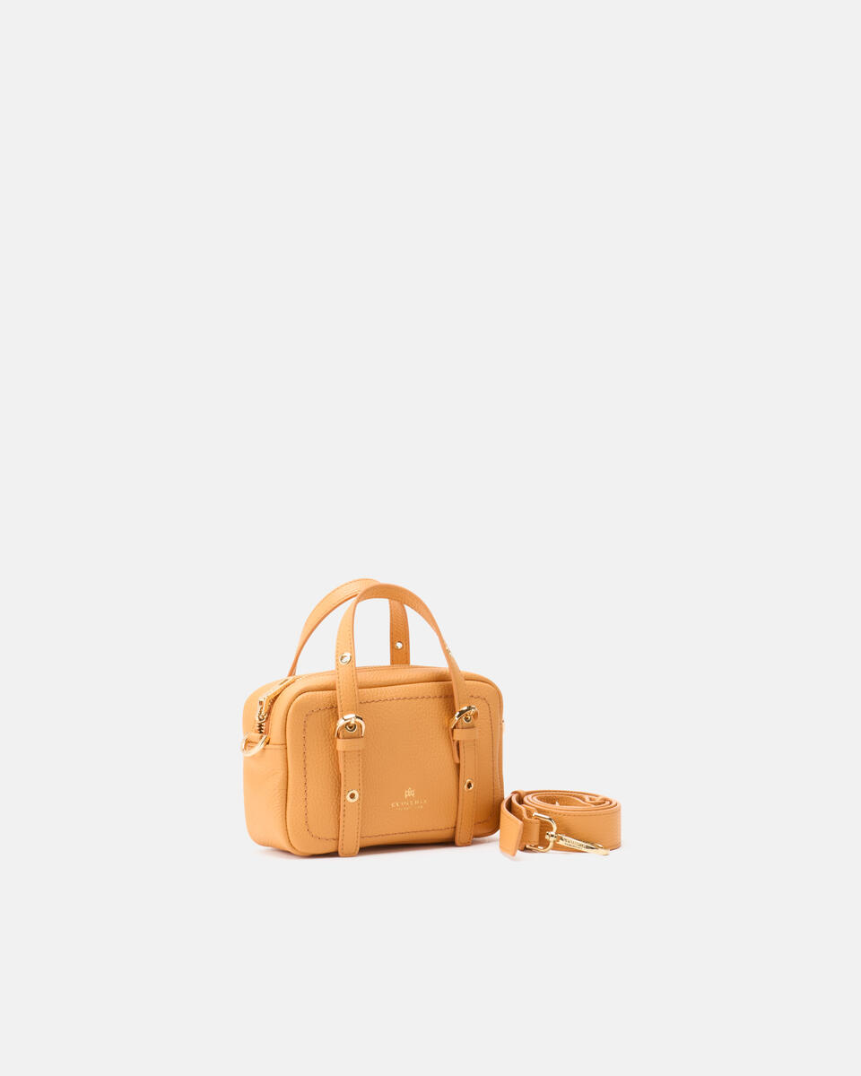 MINI DUFFLE BAG Apricot  - Mini Bags - Damen Taschen - Tasche - Cuoieria Fiorentina
