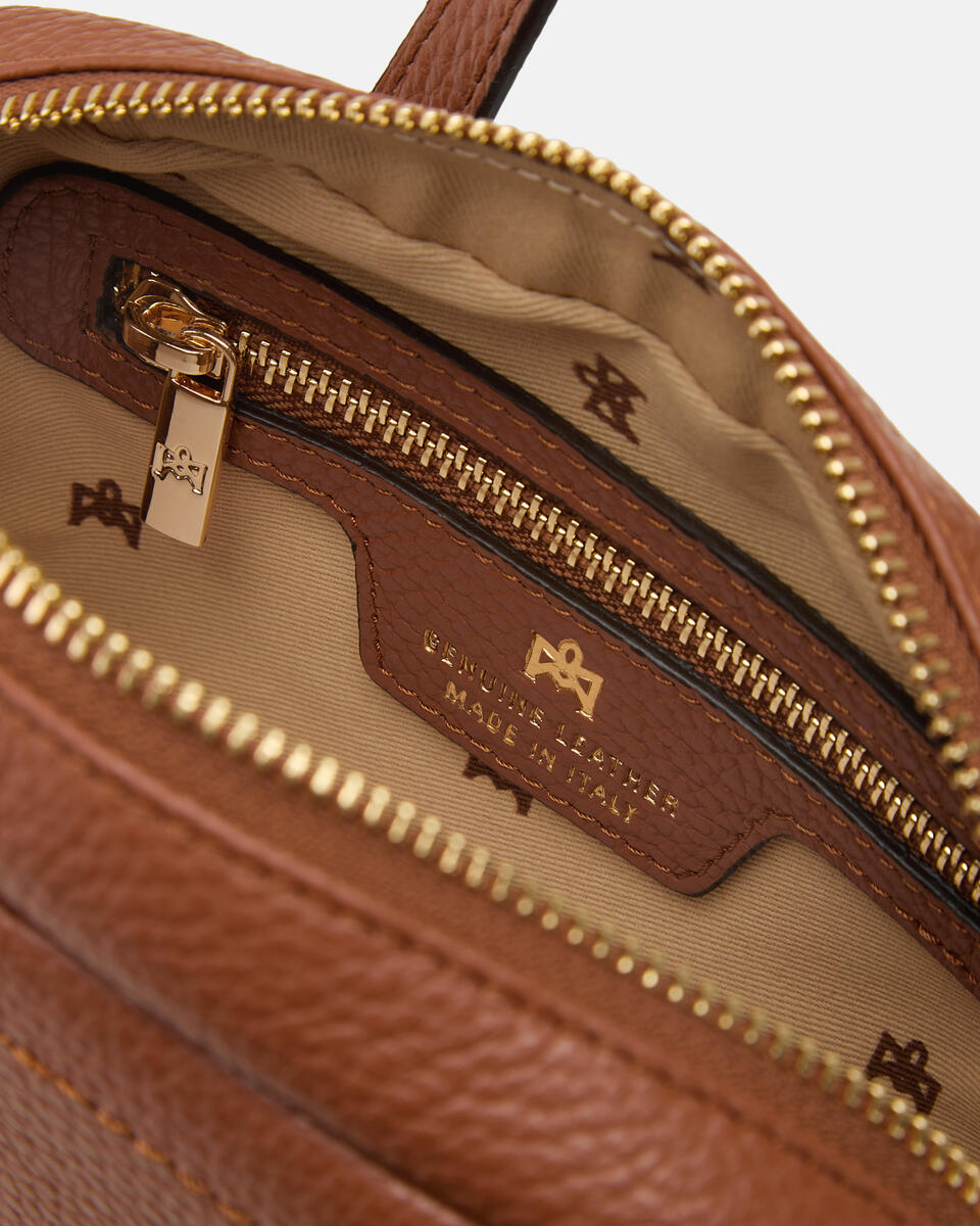 MINI DUFFLE BAG Karamell  - Mini Bags - Damen Taschen - Tasche - Cuoieria Fiorentina