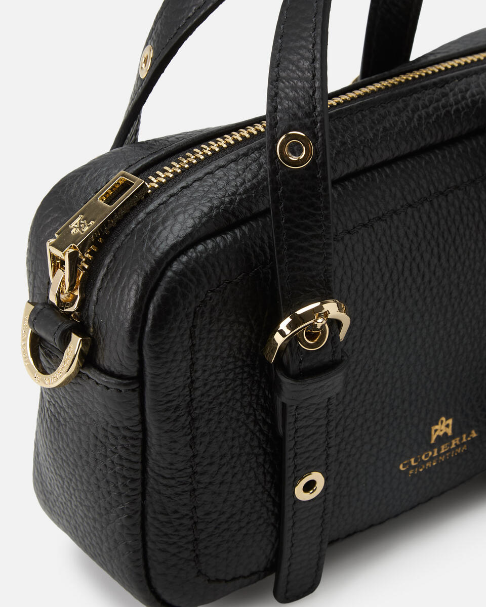 MINI DUFFLE BAG Schwarz  - Mini Bags - Damen Taschen - Tasche - Cuoieria Fiorentina