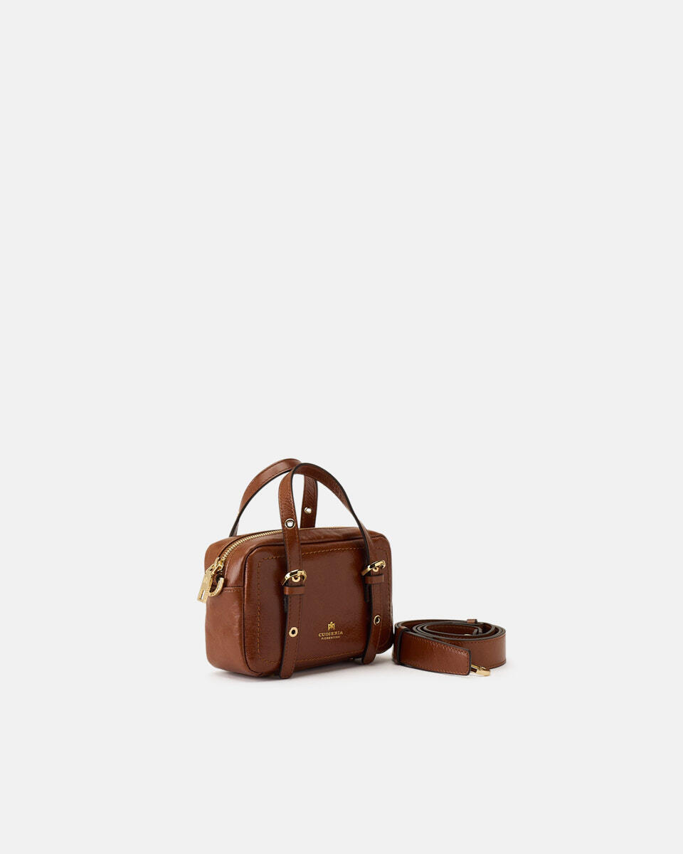 mini duffle Karamell  - Cuoieria Fiorentina