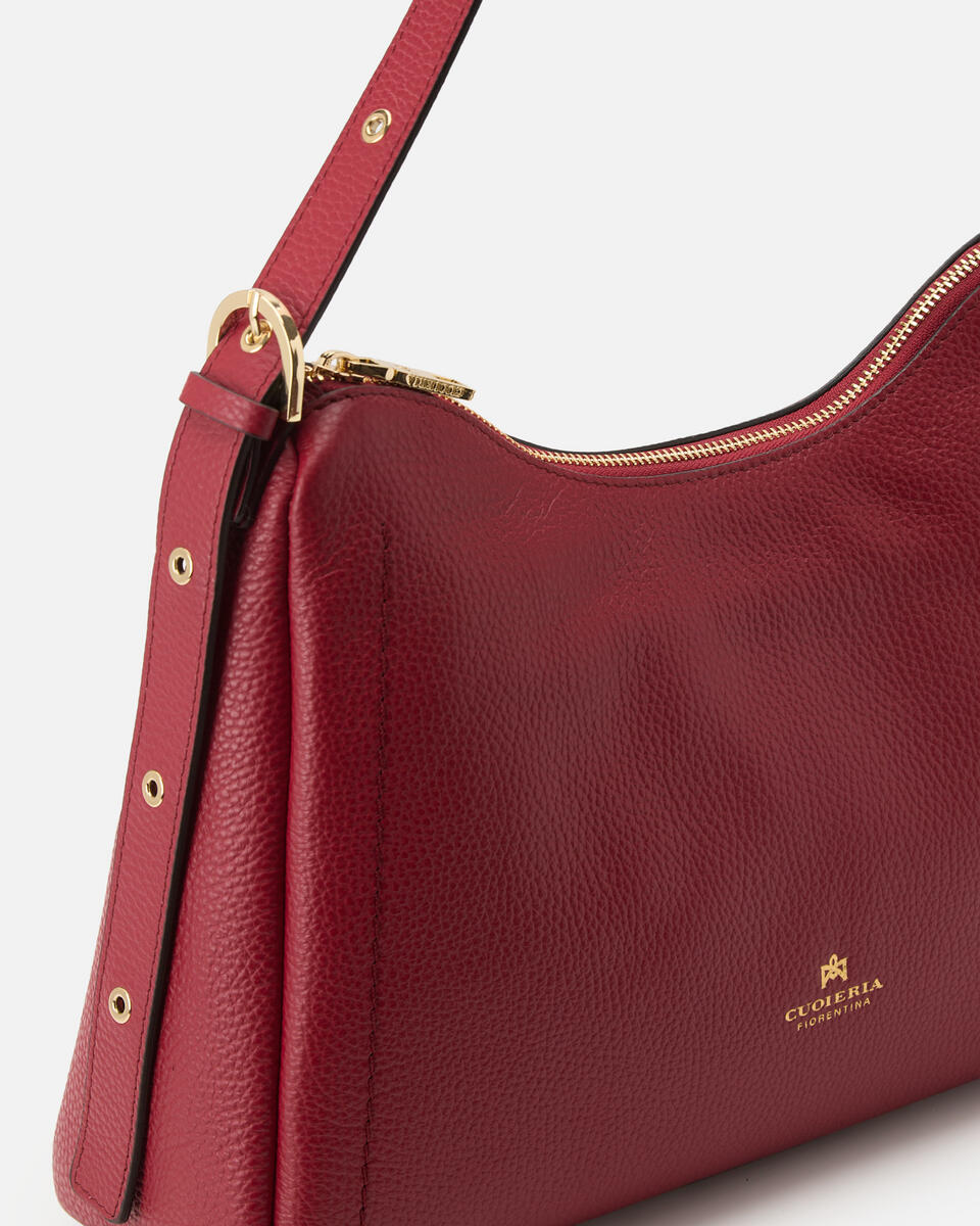 QUADRAT-SCHULTERTASCHE Cherry  - Schultertaschen - Damen Taschen - Tasche - Cuoieria Fiorentina