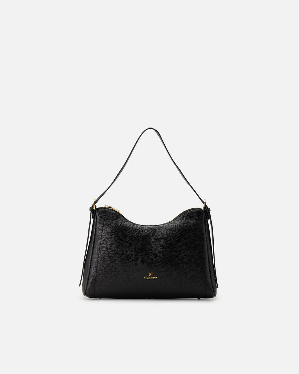 QUADRAT-SCHULTERTASCHE Schwarz  - Schultertaschen - Damen Taschen - Tasche - Cuoieria Fiorentina