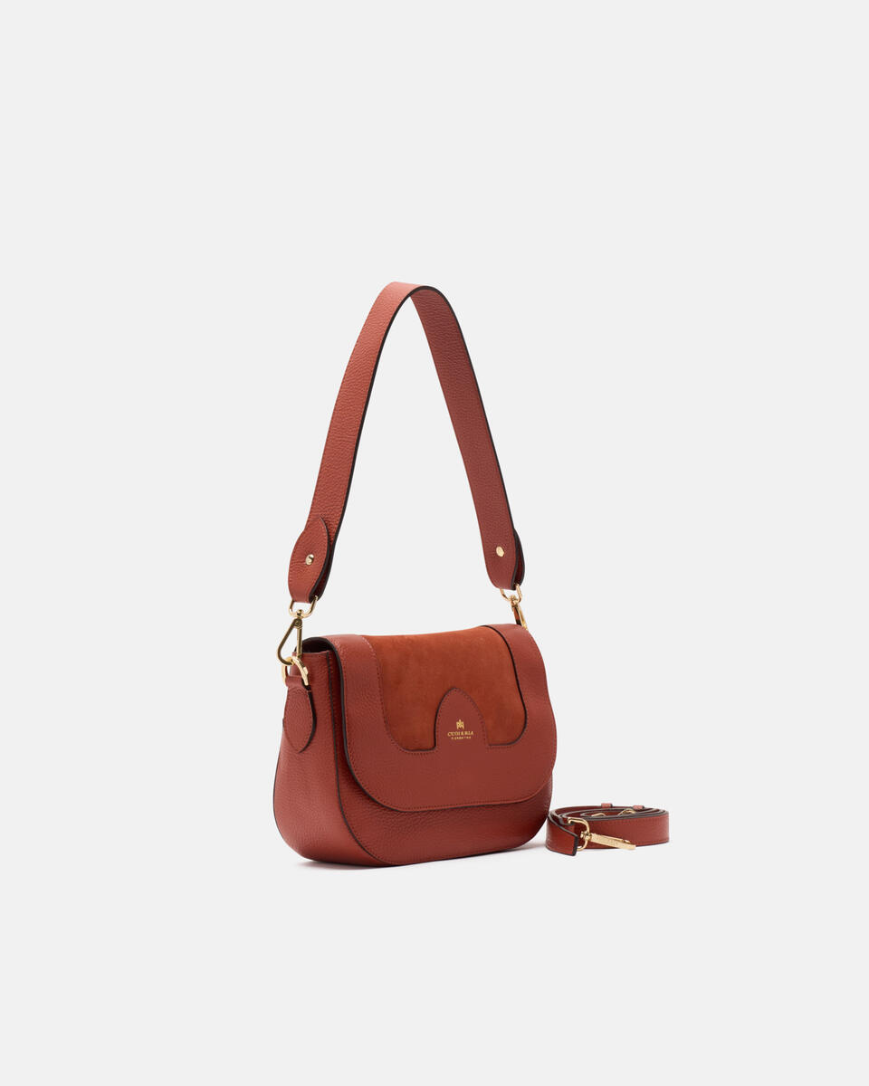 MESSENGER Brick  - Schultertaschen - Damen Taschen - Tasche - Cuoieria Fiorentina