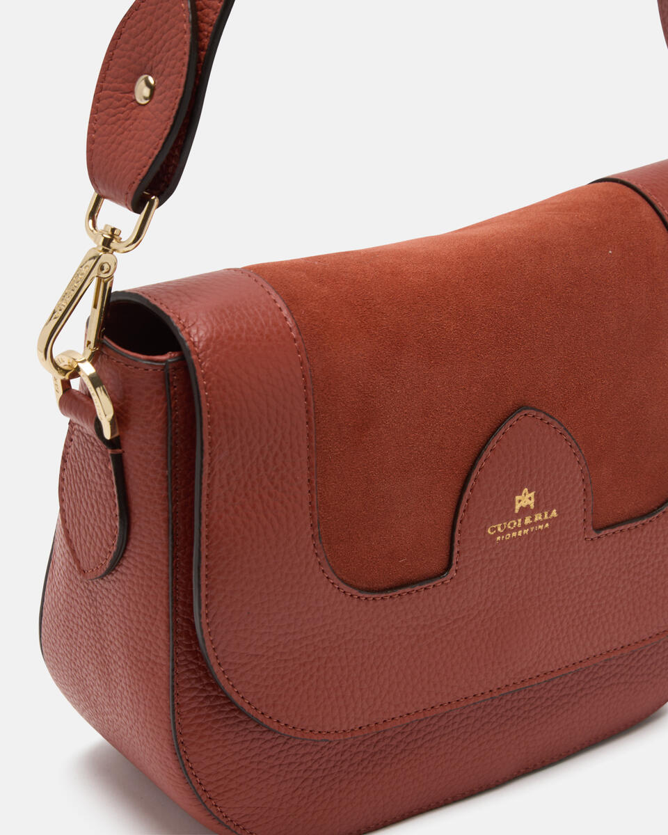 MESSENGER Brick  - Schultertaschen - Damen Taschen - Tasche - Cuoieria Fiorentina