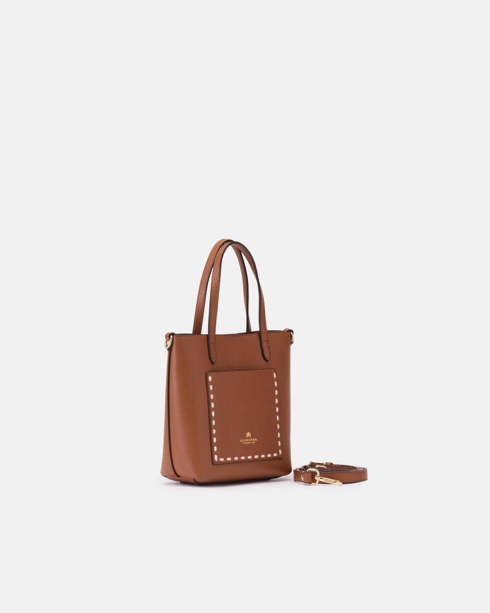 kleine handtasche Karamell  - Cuoieria Fiorentina