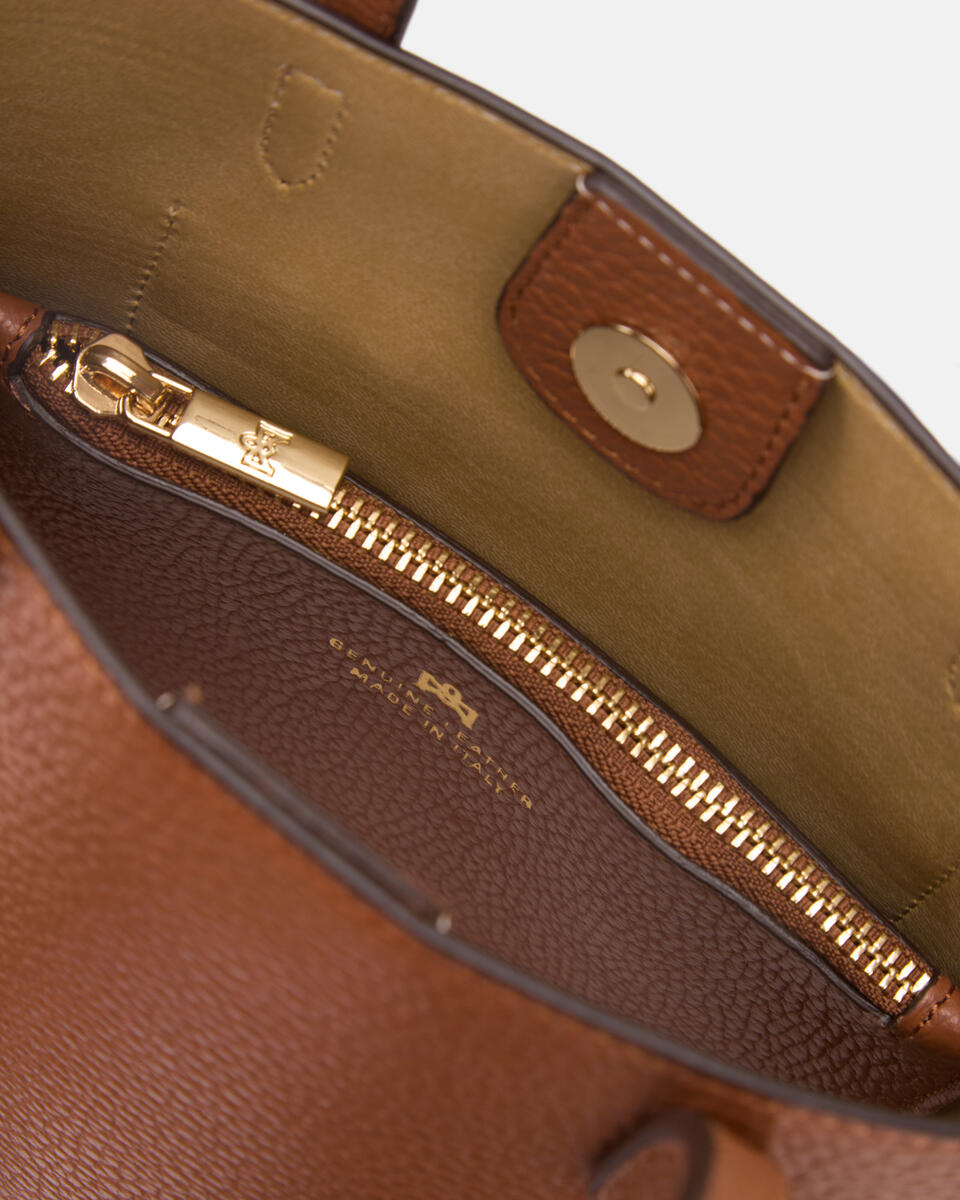 kleine handtasche Karamell  - Cuoieria Fiorentina
