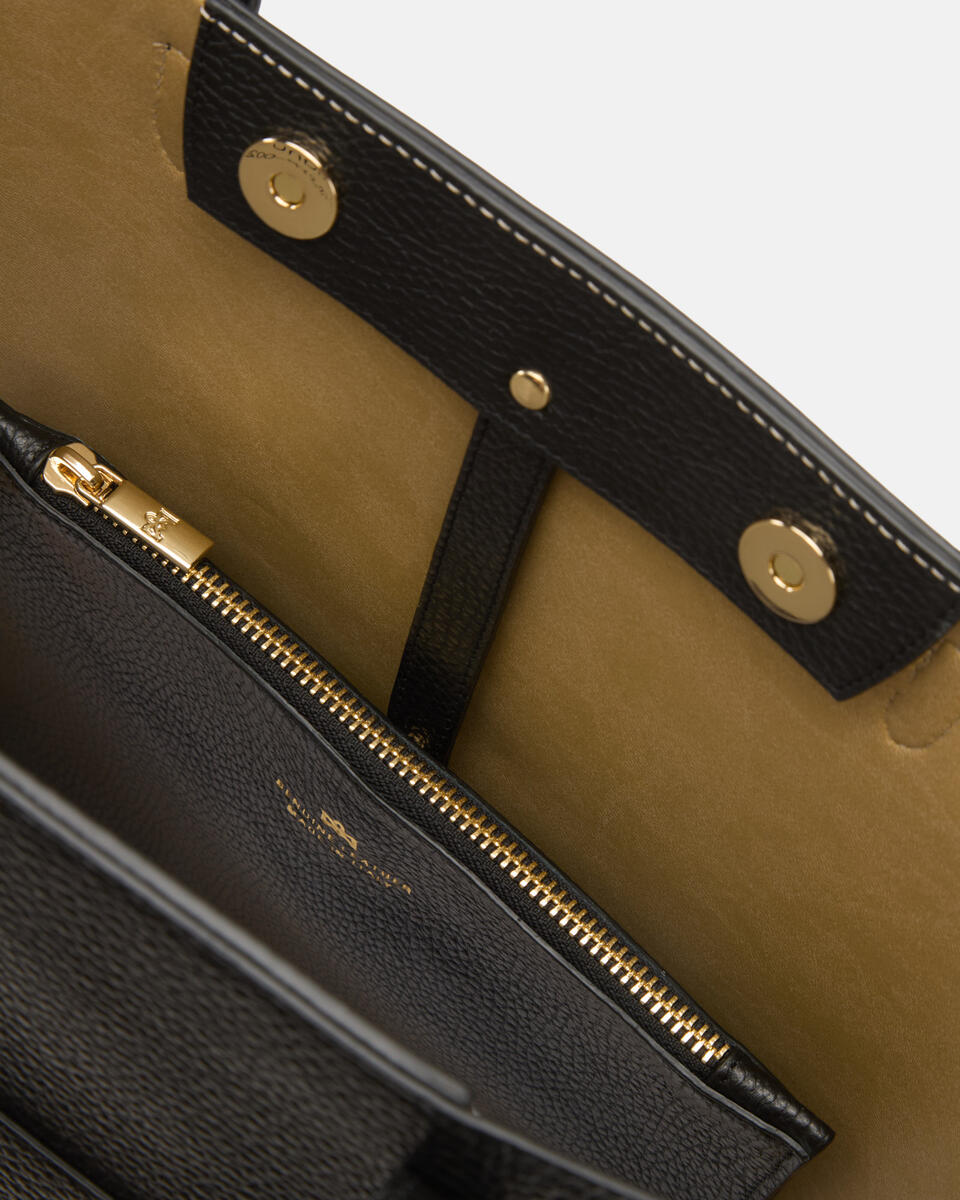 EINKAUFSTASCHE Schwarz  - Einkauftasche - Damen Taschen - Tasche - Cuoieria Fiorentina