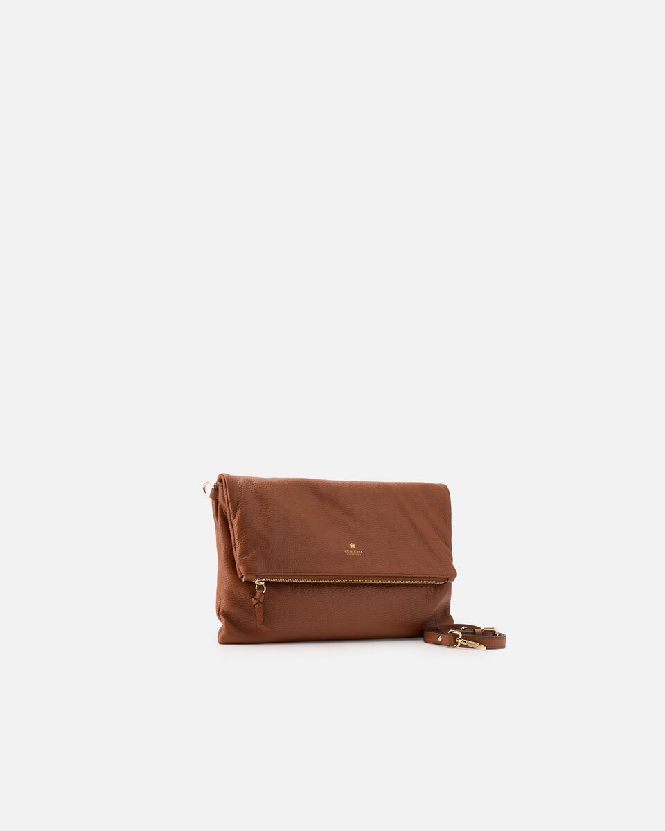 MAXI POUCH Karamell  - Handtaschen - Damen Taschen - Tasche - Cuoieria Fiorentina