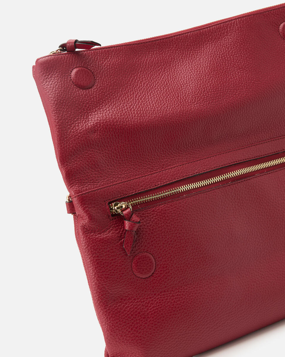 MAXI POUCH Cherry  - Handtaschen - Damen Taschen - Tasche - Cuoieria Fiorentina
