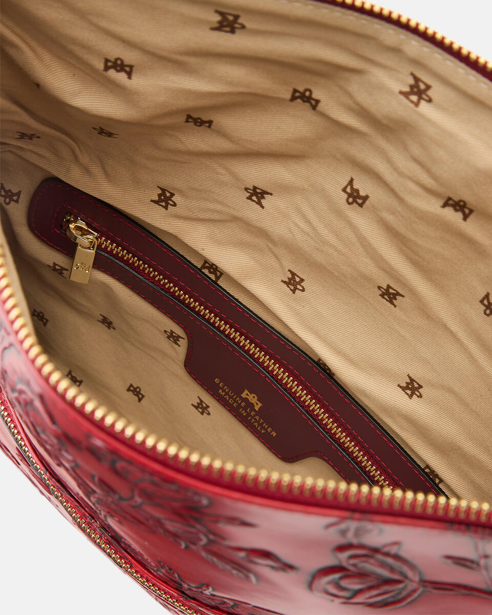 MAXI POUCH Rot  - Handtaschen - Damen Taschen - Tasche - Cuoieria Fiorentina
